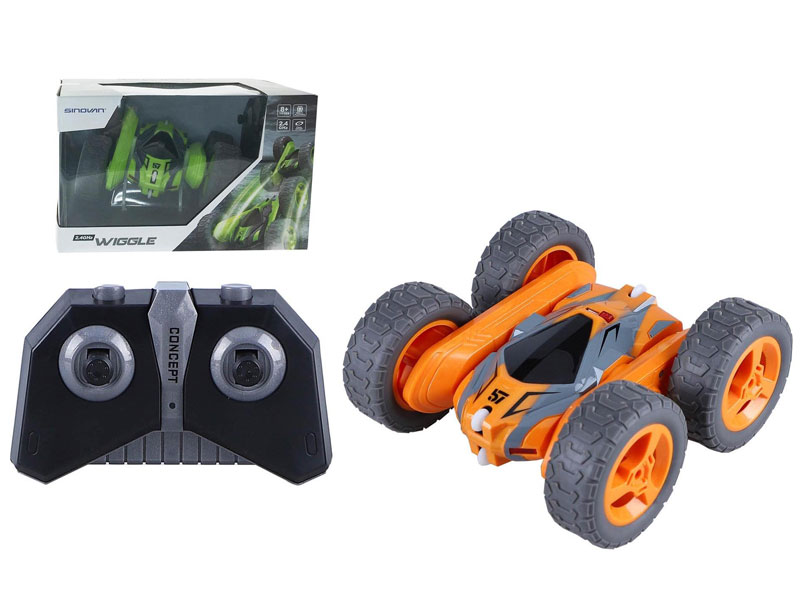2.4G 1:28 R/C Stunt Car W/Charge toys