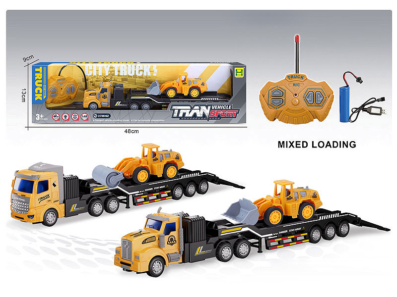 1:48 R/C Tuck 4Way W/L_Charge(2S) toys