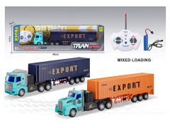 1:48 R/C Container Truck 4Ways W/L_Charge(2S)