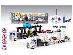 1:48 R/C Double Deck Trailer 4Ways W/L_Charge(2S) toys