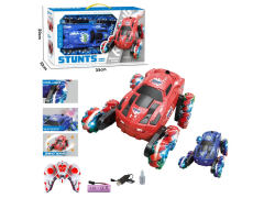 2.4G R/C Spray Stunt Car W/L_M_Charge(2C) toys