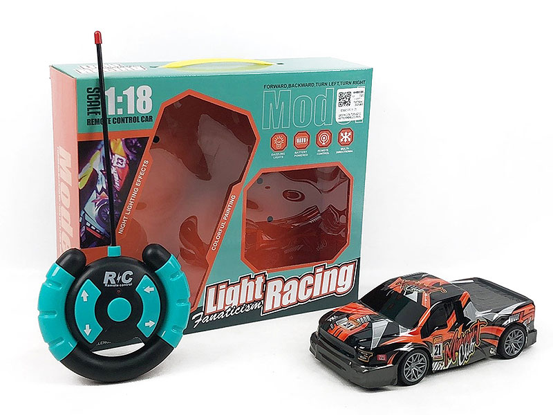 1:18 R/C Car 4Ways W/L(2C) toys