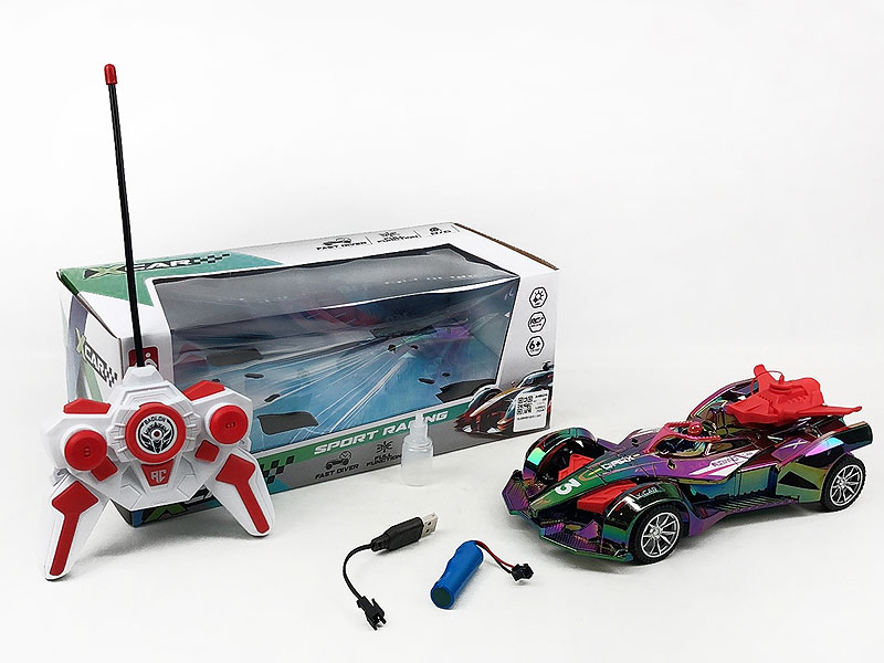 R/C Spray Stunt Equation Car 5Ways W/L_Charge(2C) toys