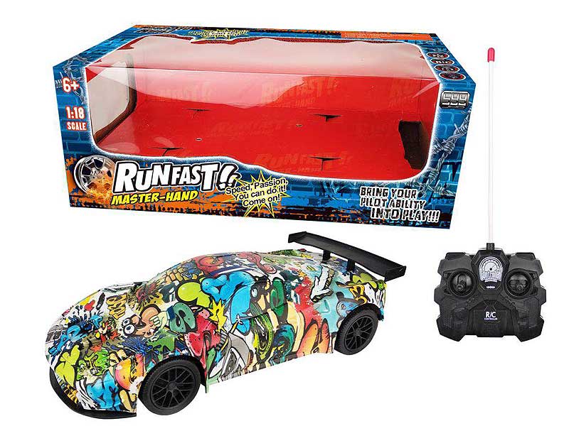 1:18 R/C Car 4Ways W/L_Charge toys