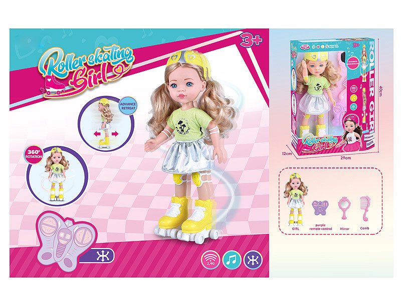 2.4G R/C Walking Doll W/M toys