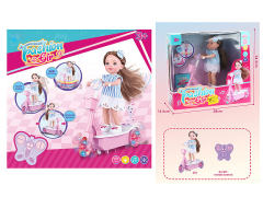 2.4G R/C Scooter Doll W/M_Charge toys