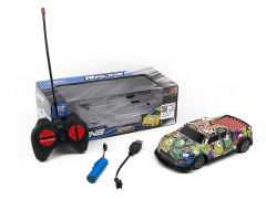 1:24 R/C Car 4Ways W/Charge toys