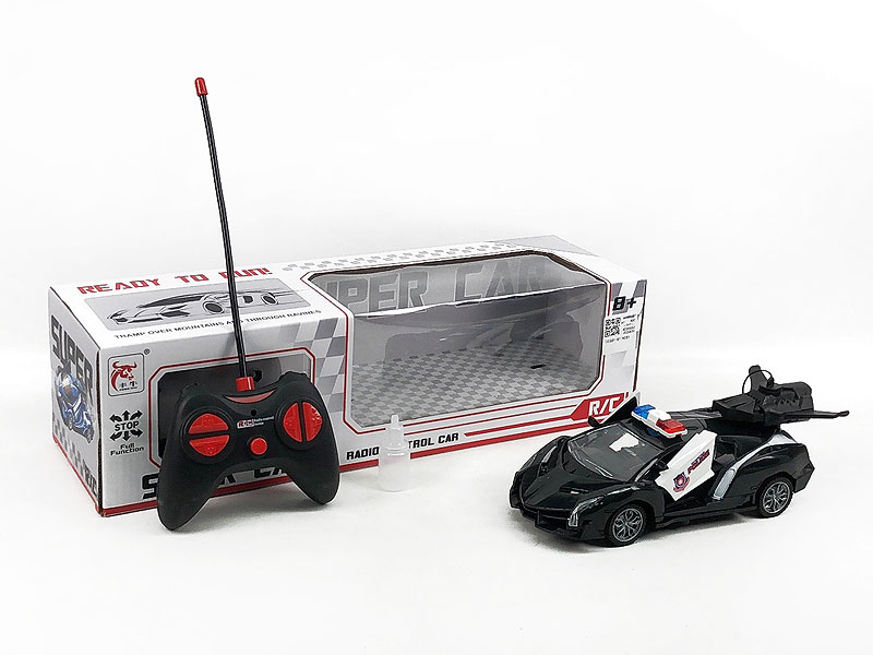 1:24 R/C Spray Police Car 5Ways toys