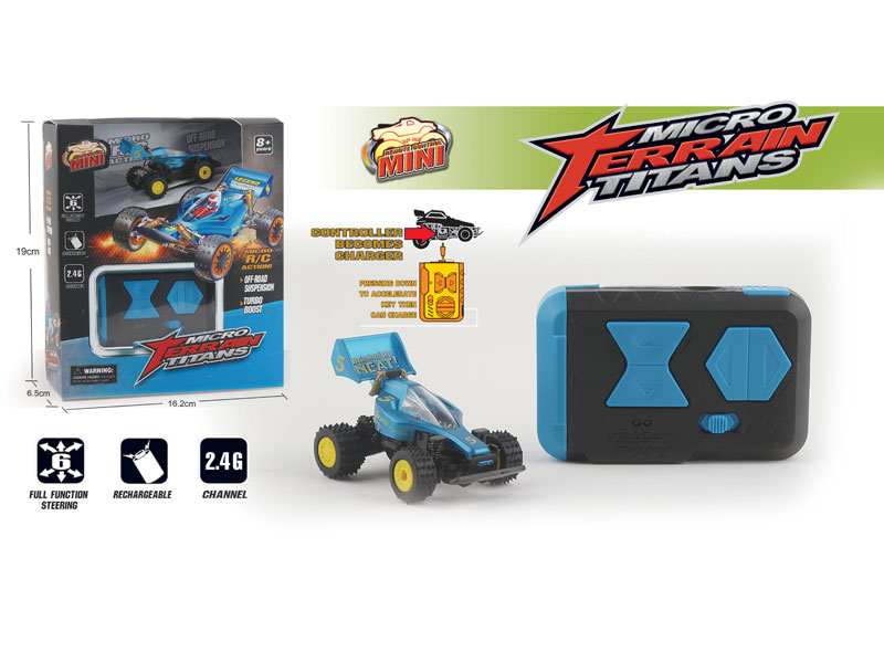 2.4G 1:64 R/C Car 5Ways toys