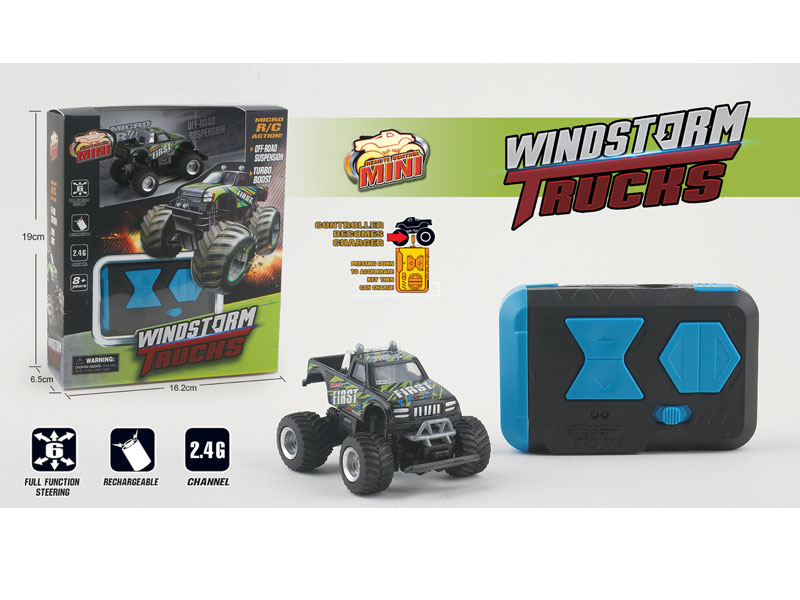 2.4G 1:64 R/C Car 5Ways toys