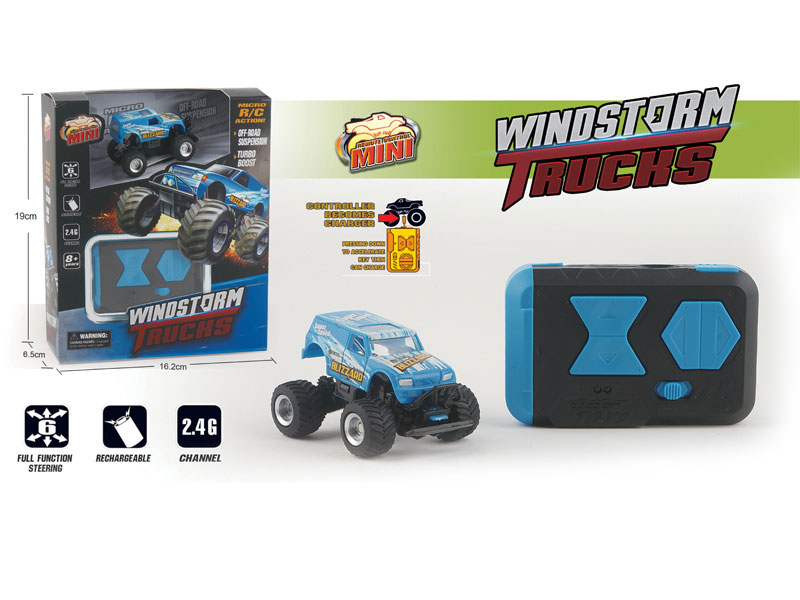 2.4G 1:64 R/C Car 5Ways toys