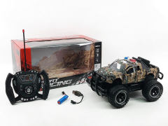R/C Cross-country Police Car 5Ways W/Charger(2C) toys