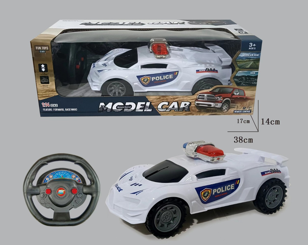 1:14 R/C Police Car 2Ways toys