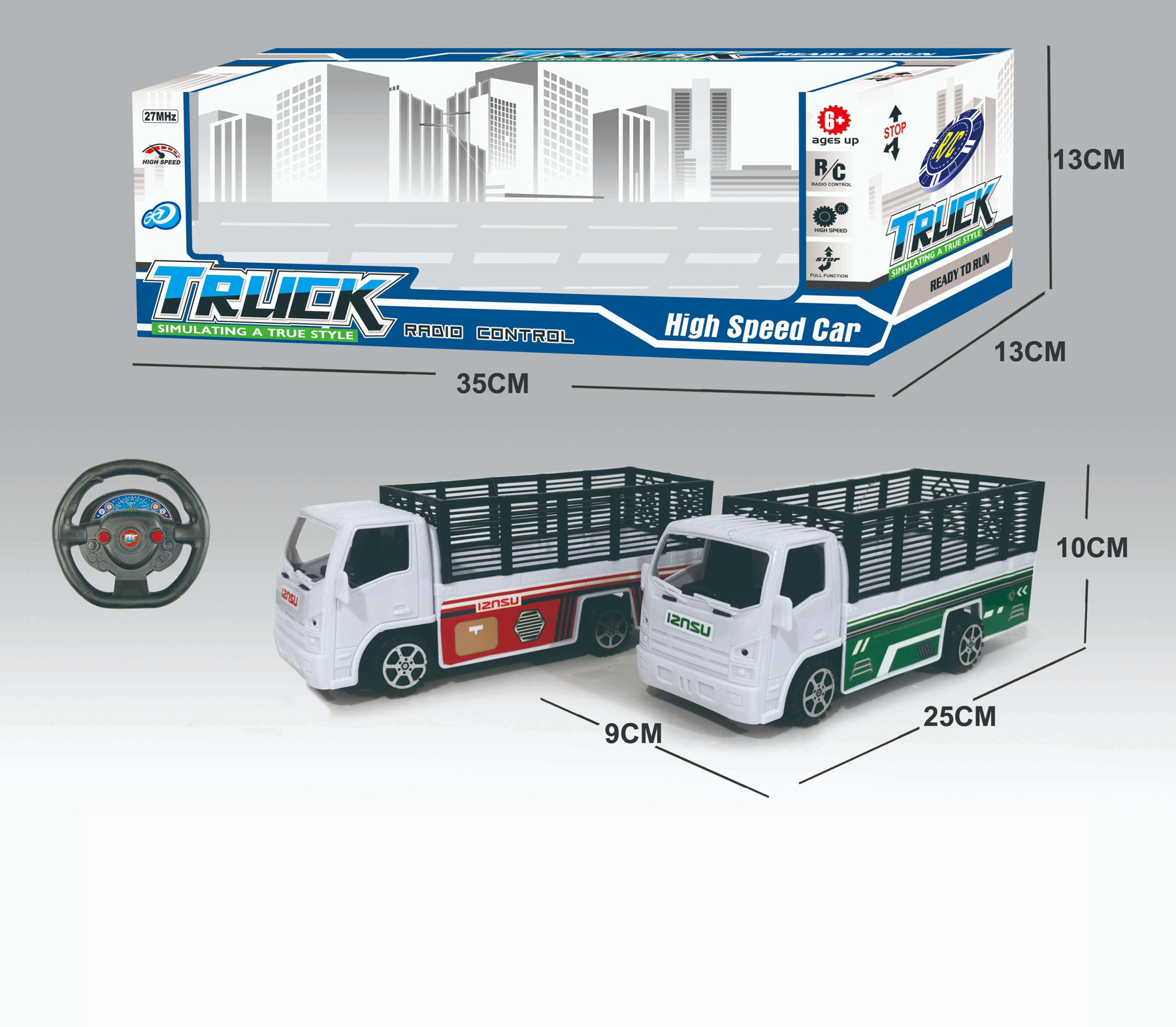 1:16 R/C Car 2Ways(2C) toys