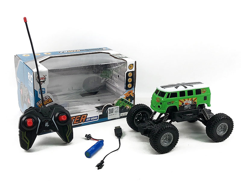 R/C Climbing Car 4Ways W/Charge toys