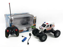 R/C Climbing Ambulance 4Ways W/Charge toys