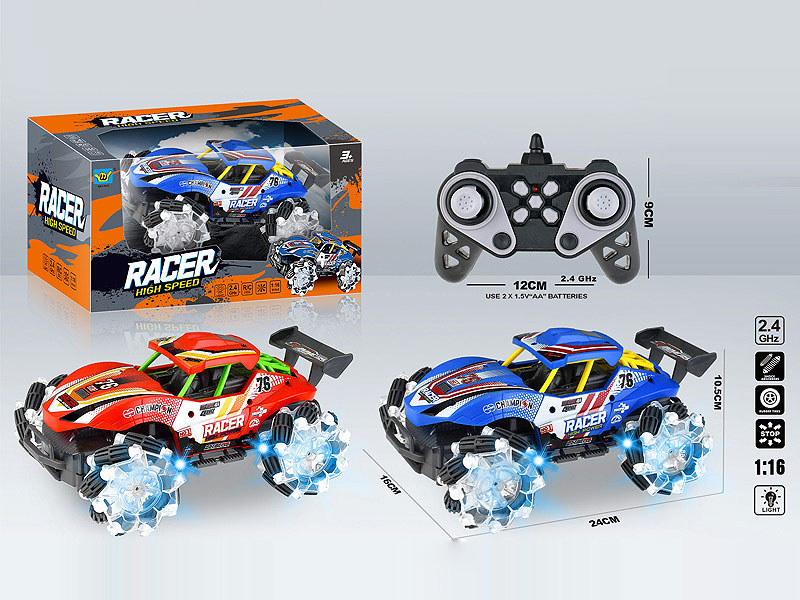 2.4G 1:16 R/C Car 13Ways W/L(2C) toys