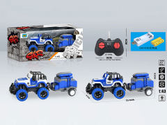 1:43 R/C Police Car 4Way W/L_Charge(2C) toys