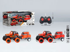 1:43 R/C Car 4Ways W/L(2C) toys