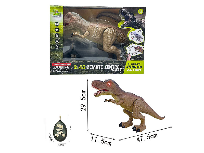 2.4G R/C Wrinkled Dragon W/L_S toys