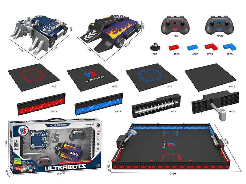 2.4G R/C Robot 8Ways(2in1) toys