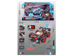 2.4G 1:12 R/C Spray Stunt Car W/L_Charge(2C) toys