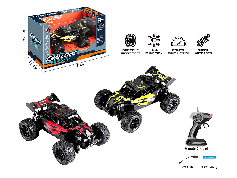 2.4G 1:18 R/C Cross-country Car W/Charge(2C) toys