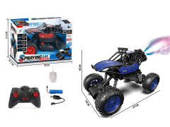 2.4G 1:16 Die Cast Spray Car 6Ways R/C W/L_Charge
