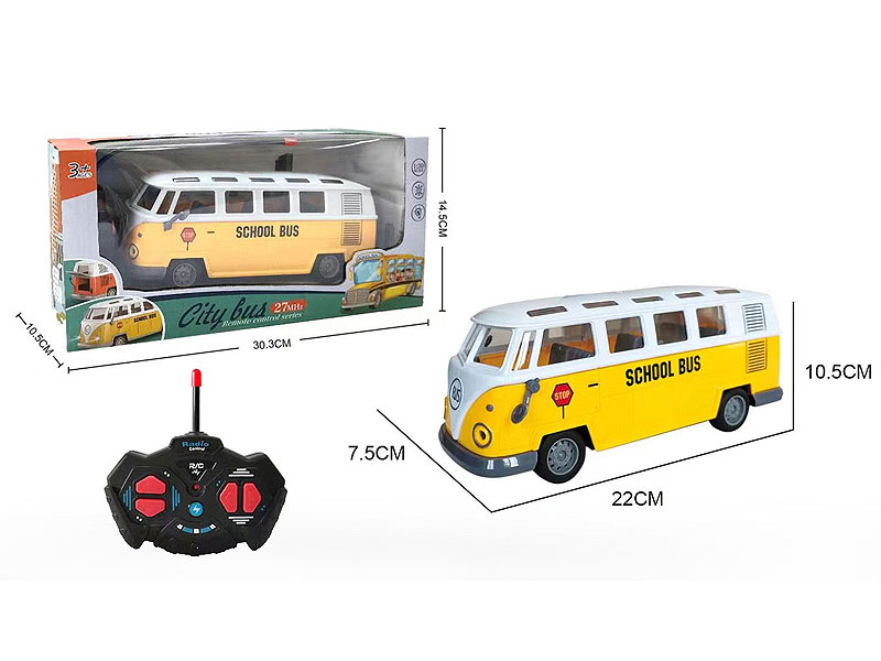 1:30 R/C Bus 4Ways W/L toys
