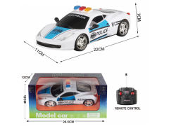 1:18 R/C Police Car 4Ways W/L toys