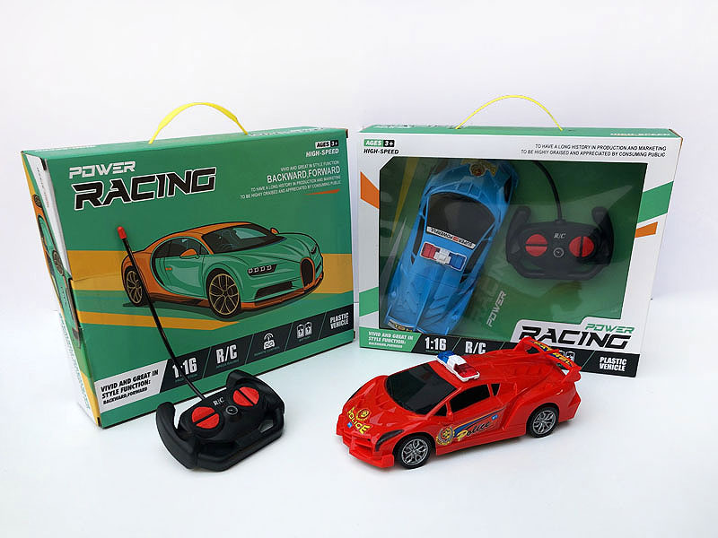 1:16 R/C Police Car 4Ways(2C) toys