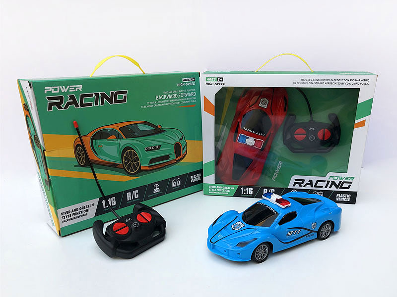 1:16 R/C Police Car 4Ways(2C) toys