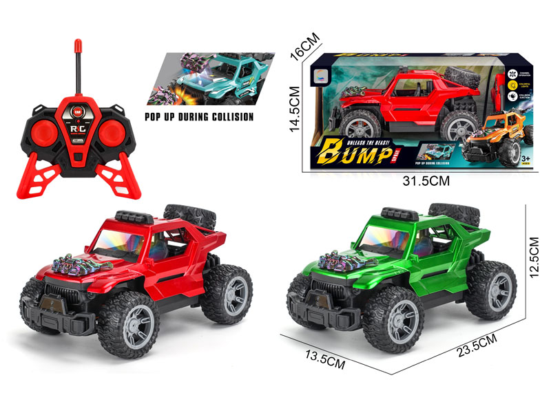 R/C Car 4Ways W/L(2C) toys