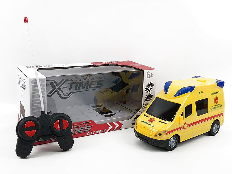 R/C Ambulance 4Ways W/L_M toys