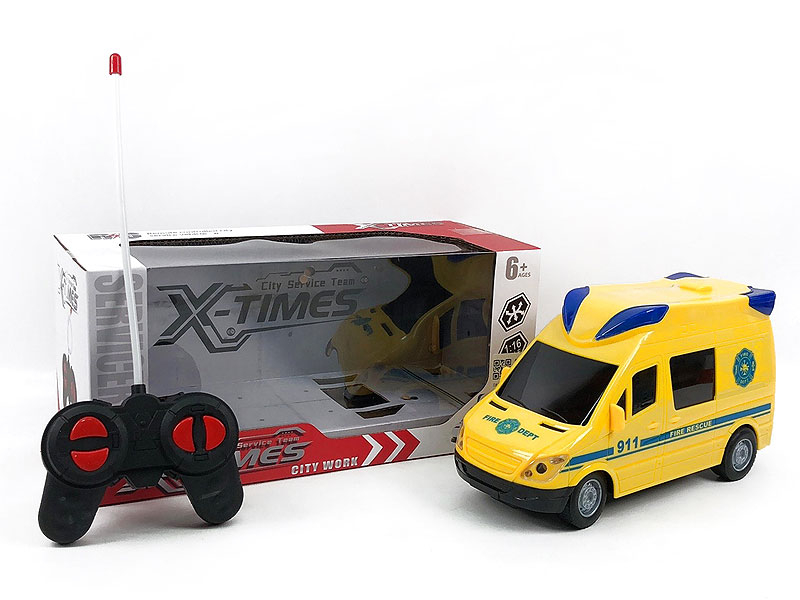 R/C Fire Engine 4Ways W/L_M toys