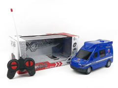 R/C Police Car 4Ways W/L_M toys