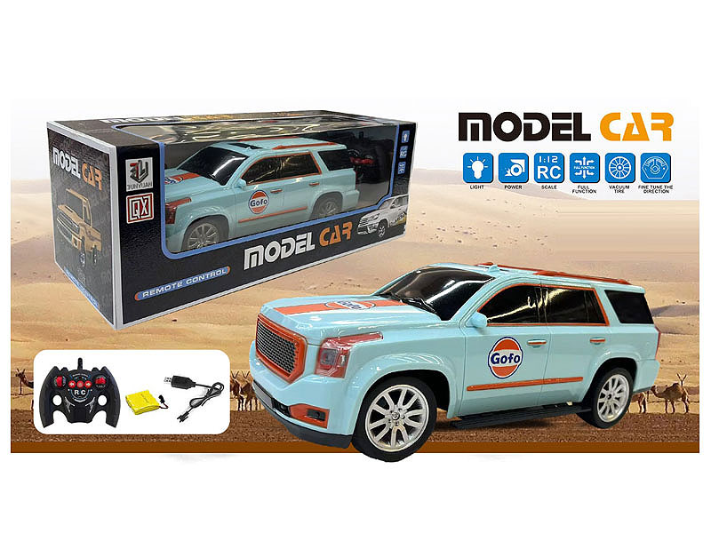 2.4G1:12 R/C Car 4Ways W/L_Charge toys