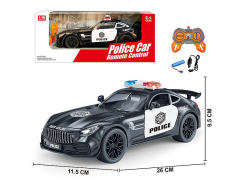 2.4G 1:16 R/C Police Car 4Ways W/L_S_Charge toys