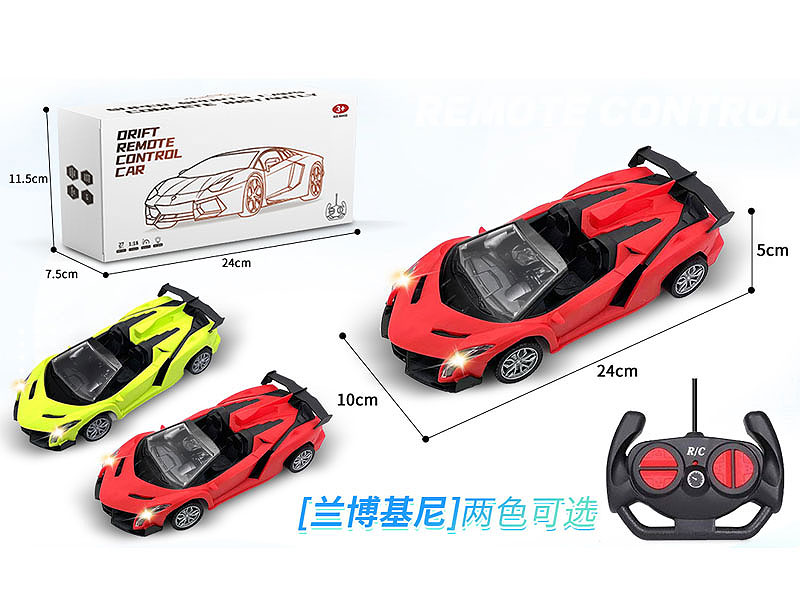 1:18 R/C Sports Car 4Ways(2C) toys