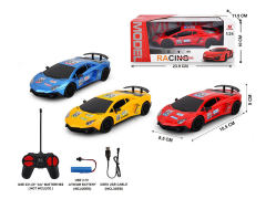 1:24 R/C Car 4Ways W/Charge(3C) toys