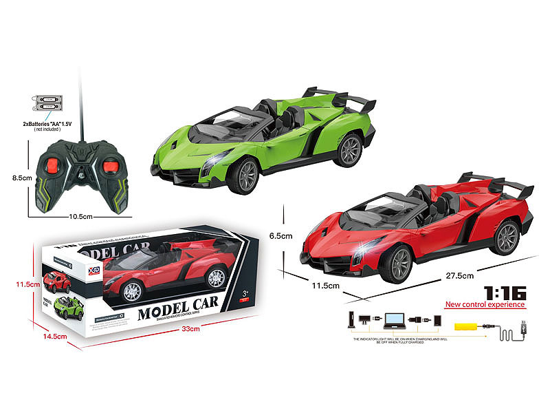 1:16 R/C Car 4Ways W/L(2C) toys