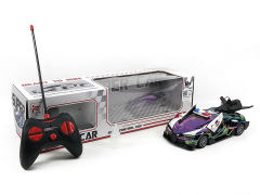 1:24 R/C Spray Police Car 5Ways(2S) toys