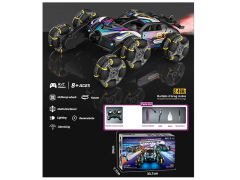 Die Cast Spray Car R/C W/L_M_Charge toys