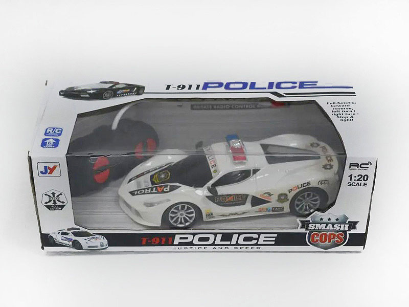 1:20 R/C Police Car 4Ways toys