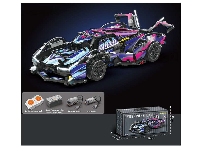 1:14 R/C Block Car W/Charge toys