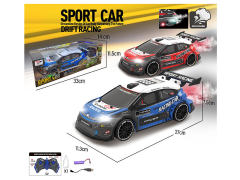 2.4G 1:16 R/C Spray Car 5Ways W/L_Charger(2C) toys