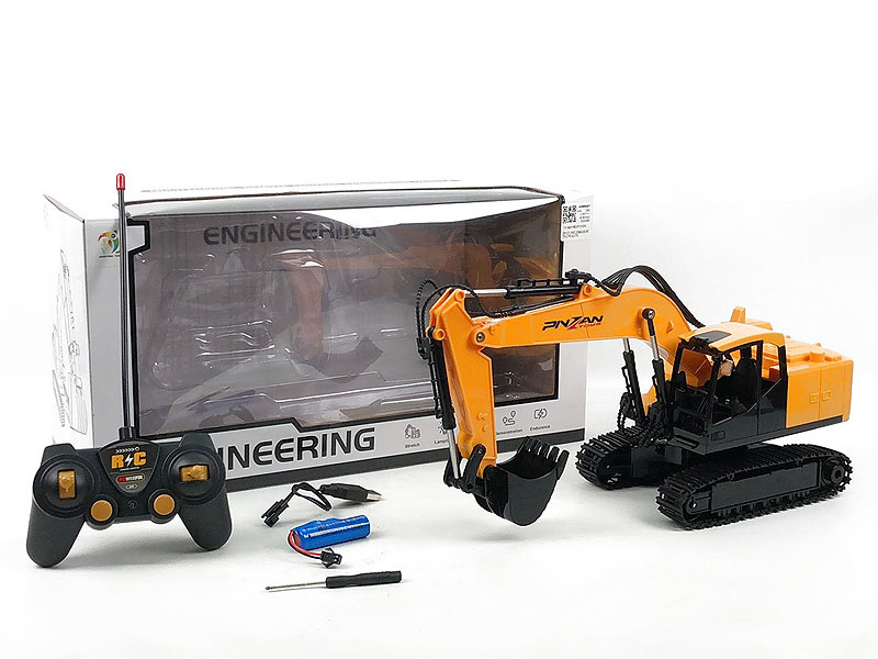 1:16 R/C Excavator 6Ways W/L_Charge toys