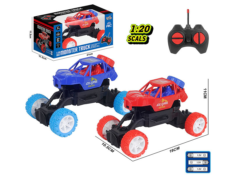 1:20 R/C Climbing Car 4Ways W/L(2C) toys