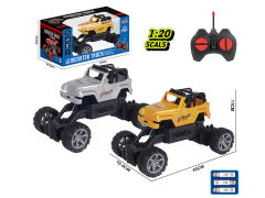 1:20 R/C Climbing Car 4Ways W/L(2C)