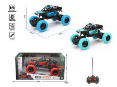 1:18 Die Cast Climbing Car 4Ways R/C W/L(2C) toys
